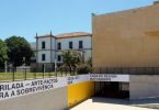 Entrada da Casa do Design em Matosinhos