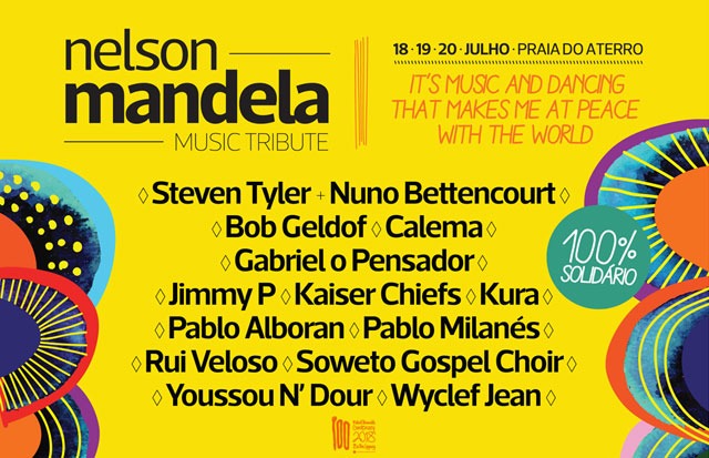 Programa Nelson Mandela Music Tribute