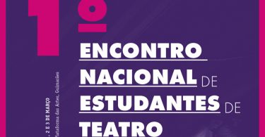 Cartaz Primeiro Encontro Nacional de Estudantes de Teatro (ENET)