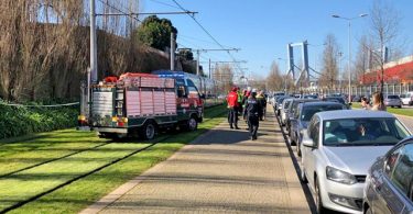 Homem atropelado com gravidade pelo metro em Matosinhos