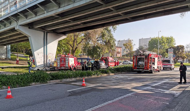 Despiste Porshe Ponte Móvel Leça da Palmeira