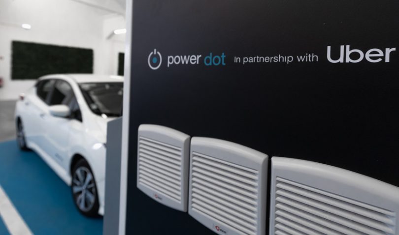 Uber celebra parceria com Power Dot para criar rede exclusiva de carregamento eléctrico