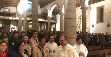 D. Manuel Linda presidiu a uma vigília de oração em Leça da Palmeira