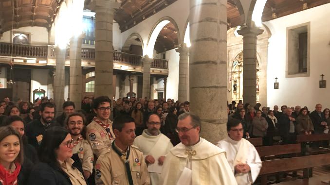 D. Manuel Linda presidiu a uma vigília de oração em Leça da Palmeira