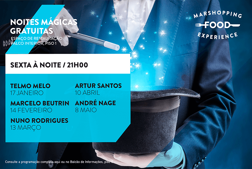 Programa Noites Mágicas - Mar Shopping Matosinhos