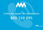 Linha de Apoio ao Isolamento 800 210 095