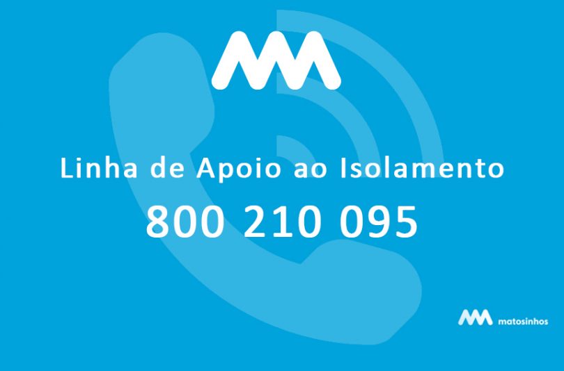 Linha de Apoio ao Isolamento 800 210 095