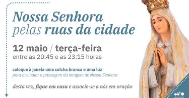 Nossa Senhora pelas ruas da cidade