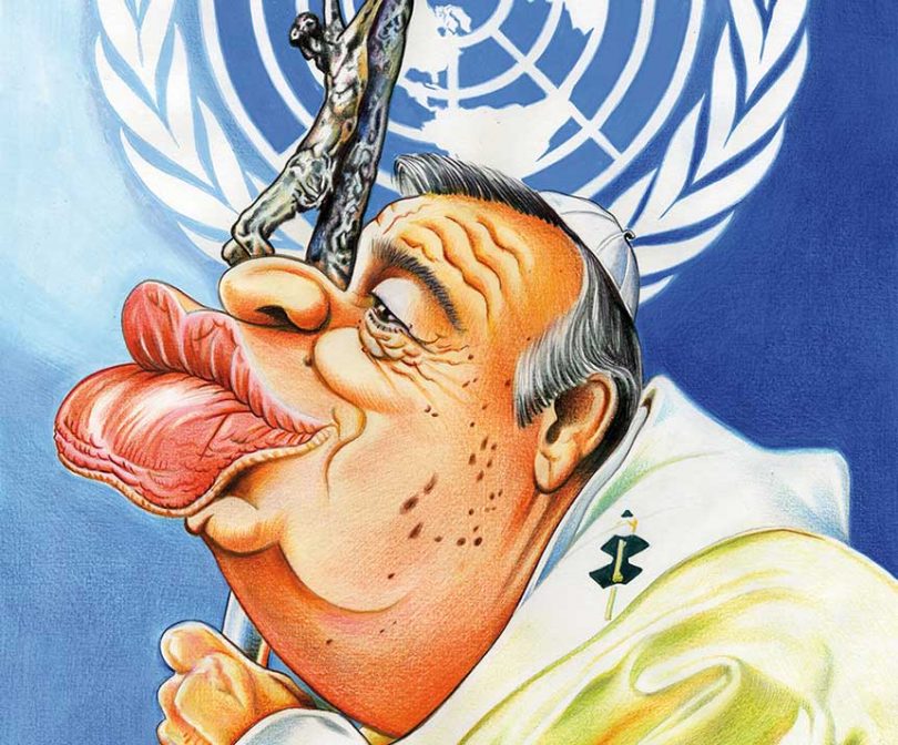 António Guterres - Cartoon