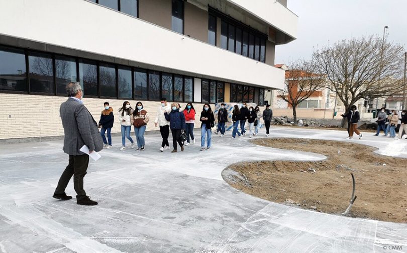 Obra da Escola Secundária da Boa Nova