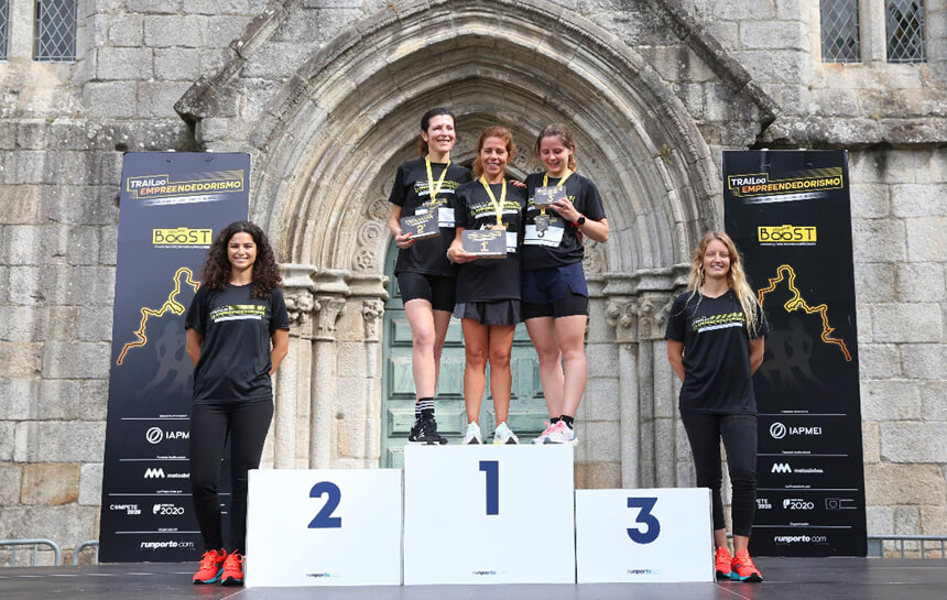 Vencedoras da 1ª Corrida do Empreendedorismo - Leça do Balio - Matosinhos