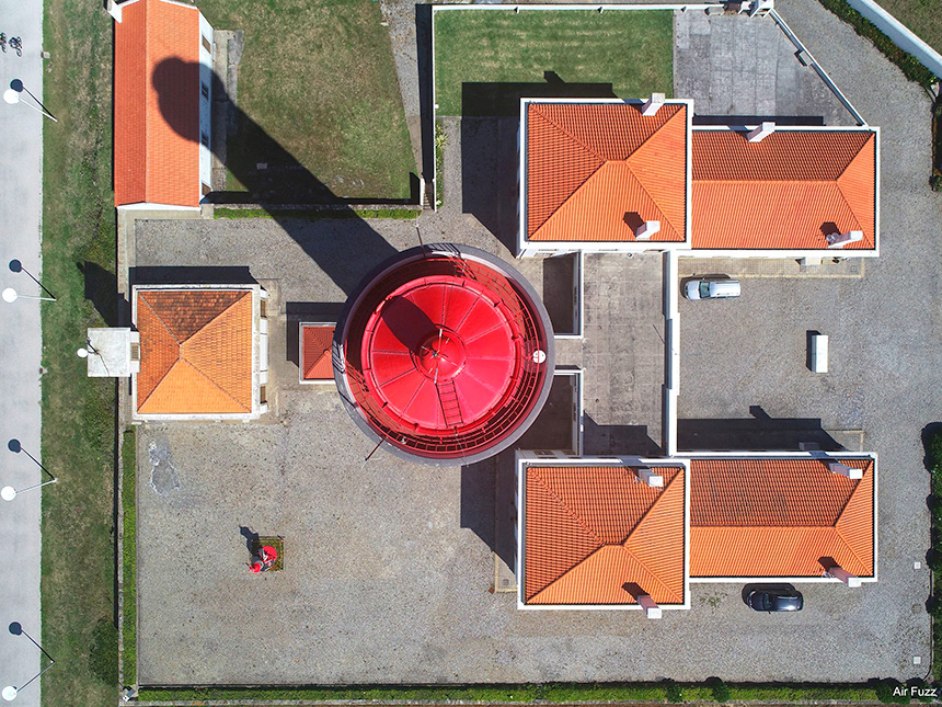 Farol de Leça da Palmeira ou da Boa-Nova (vista de Drone)