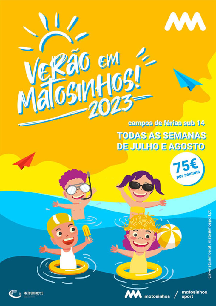 Campo de Férias Matosinhos - Cartaz