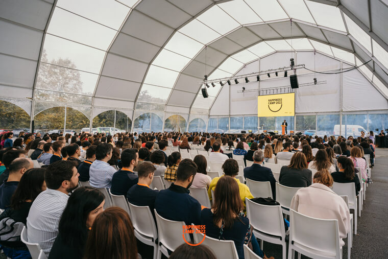 Happiness Camp 2022 - maior evento de felicidade da Europa