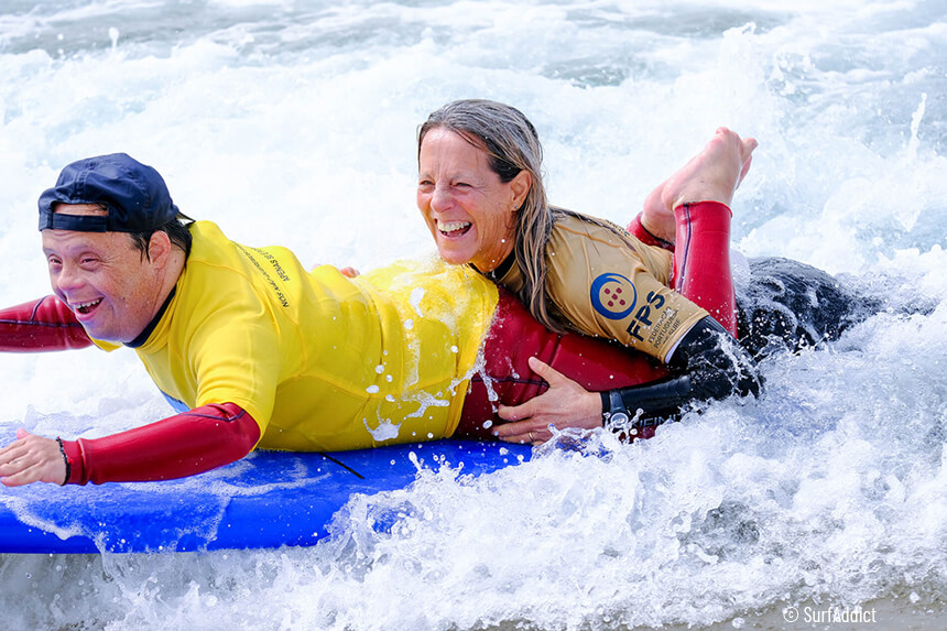 aulas de surf inclusivas