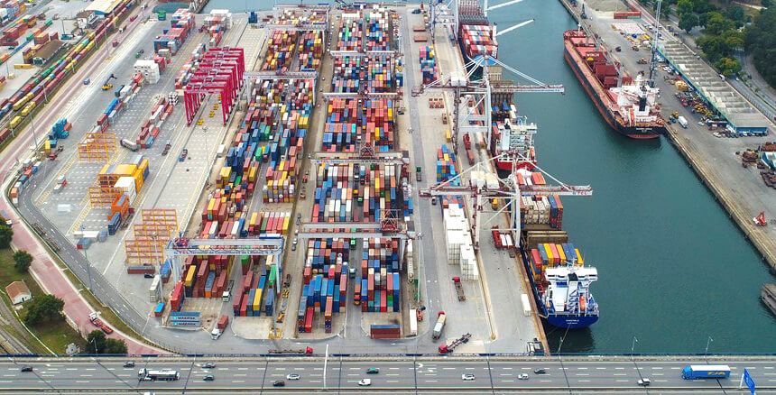 Porto de Leixões e Terminal Contentores